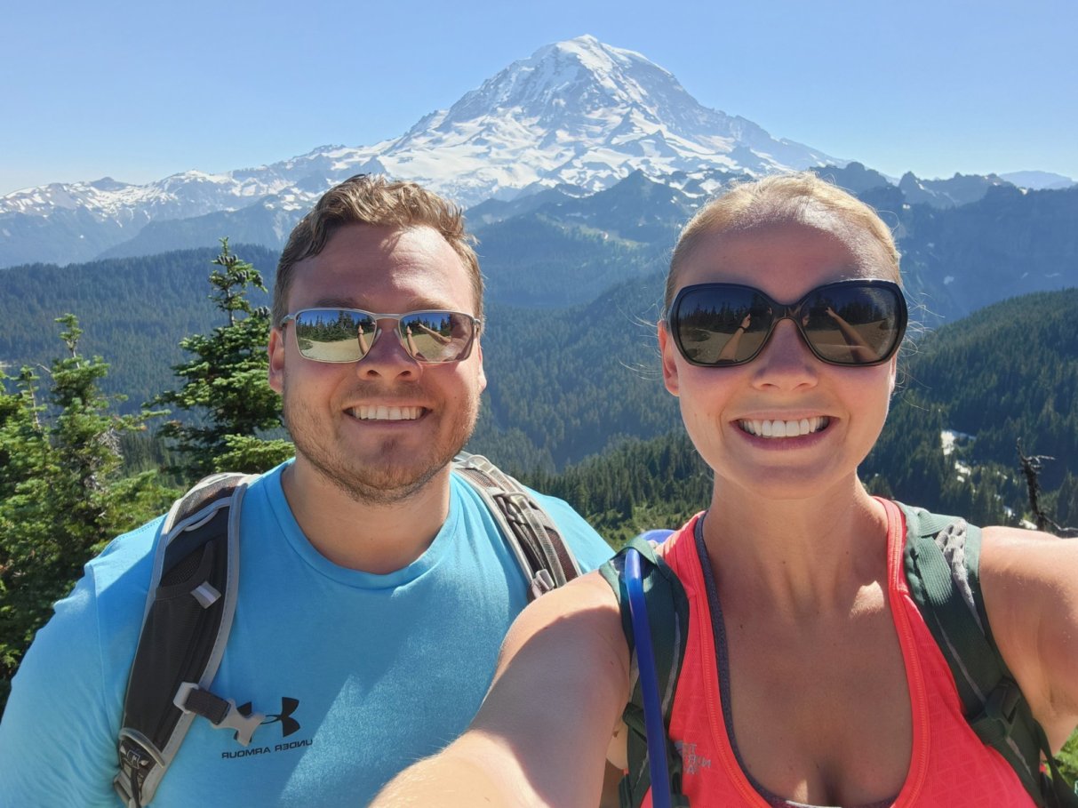 Selfie at Tolmie Peak